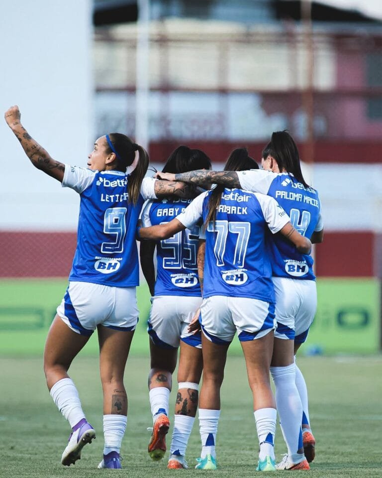 Cruzeiro classificado quartas de final Brasileirão Feminino A1