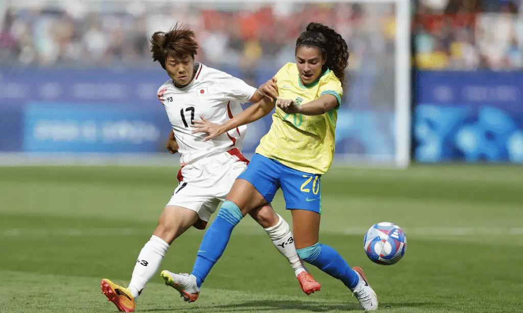 Onde assistir futebol feminino Brasil x Japão 