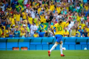 Marta e a torcida brasileira